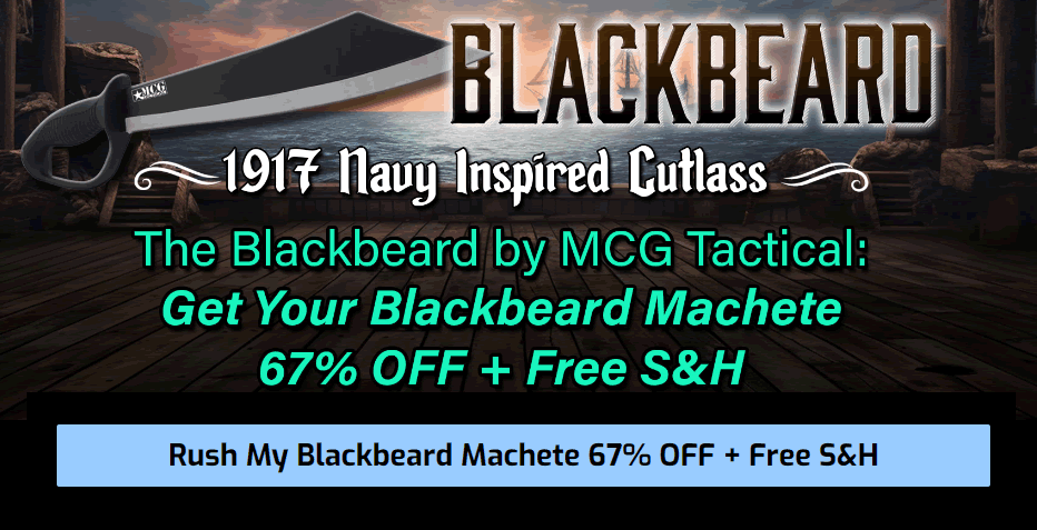 MCG Tactical Machete / Blackbeard/Navy Cutlass Review