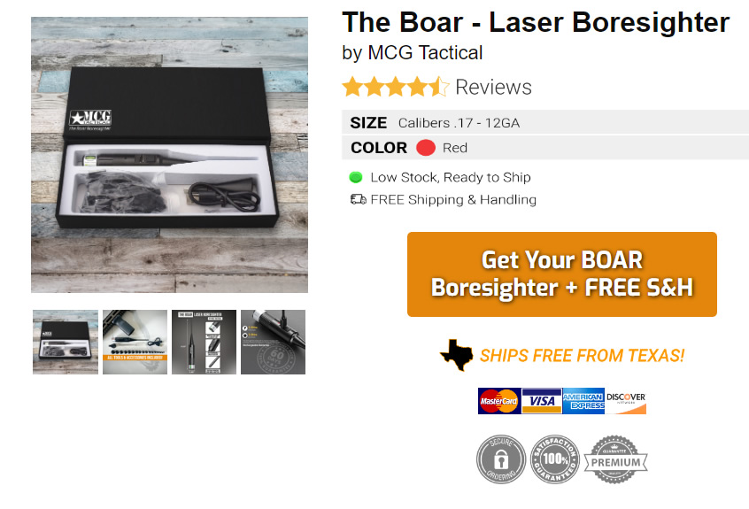 The Boar Laser Boresighter Review – Why These Reviews Are Raving About MCG Tactical’s Zeroing Tool