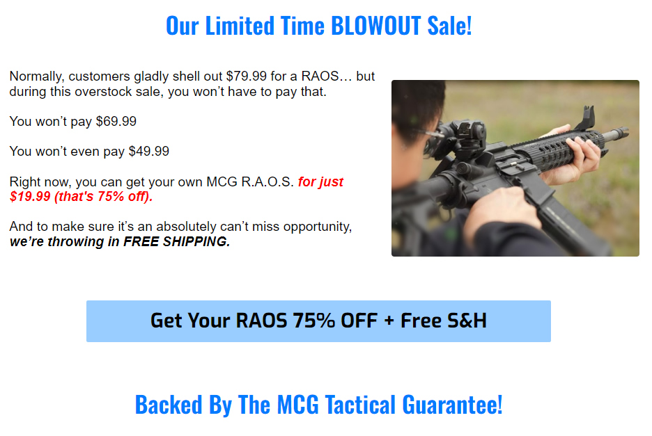 R.A.O.S. from MCG Tactical Review – See Why the Reviews Are Calling It a Game-Changer