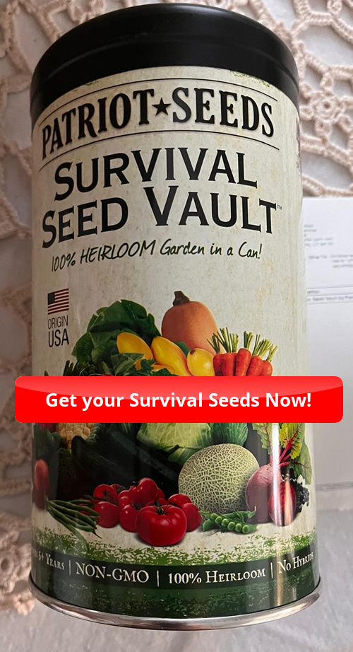 In-depth review of the Survival Seed Vault and Genesis Code by Teddy Daniels featuring Patriot Seeds for emergency preparedness