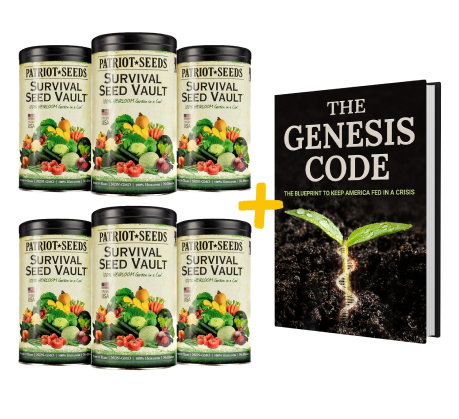 In-depth review of the Survival Seed Vault and Genesis Code by Teddy Daniels featuring Patriot Seeds for emergency preparedness